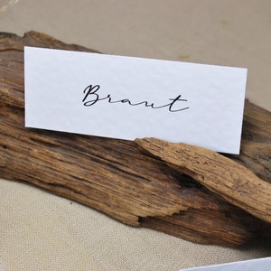 Tarjeta de lugar, tarjeta de lugar, placa de nombre, tarjeta de lugar, tarjeta de lugar, tarjeta de nombre, caligrafía de boda, papel fino, estructura de baraja
