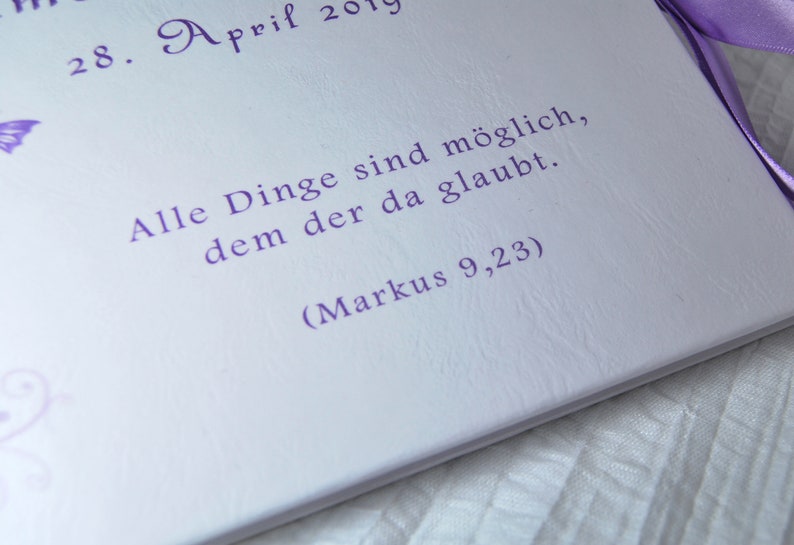 Gästebuch Kommunion Konfirmation Firmung Jugendweihe Mädchen Etsy