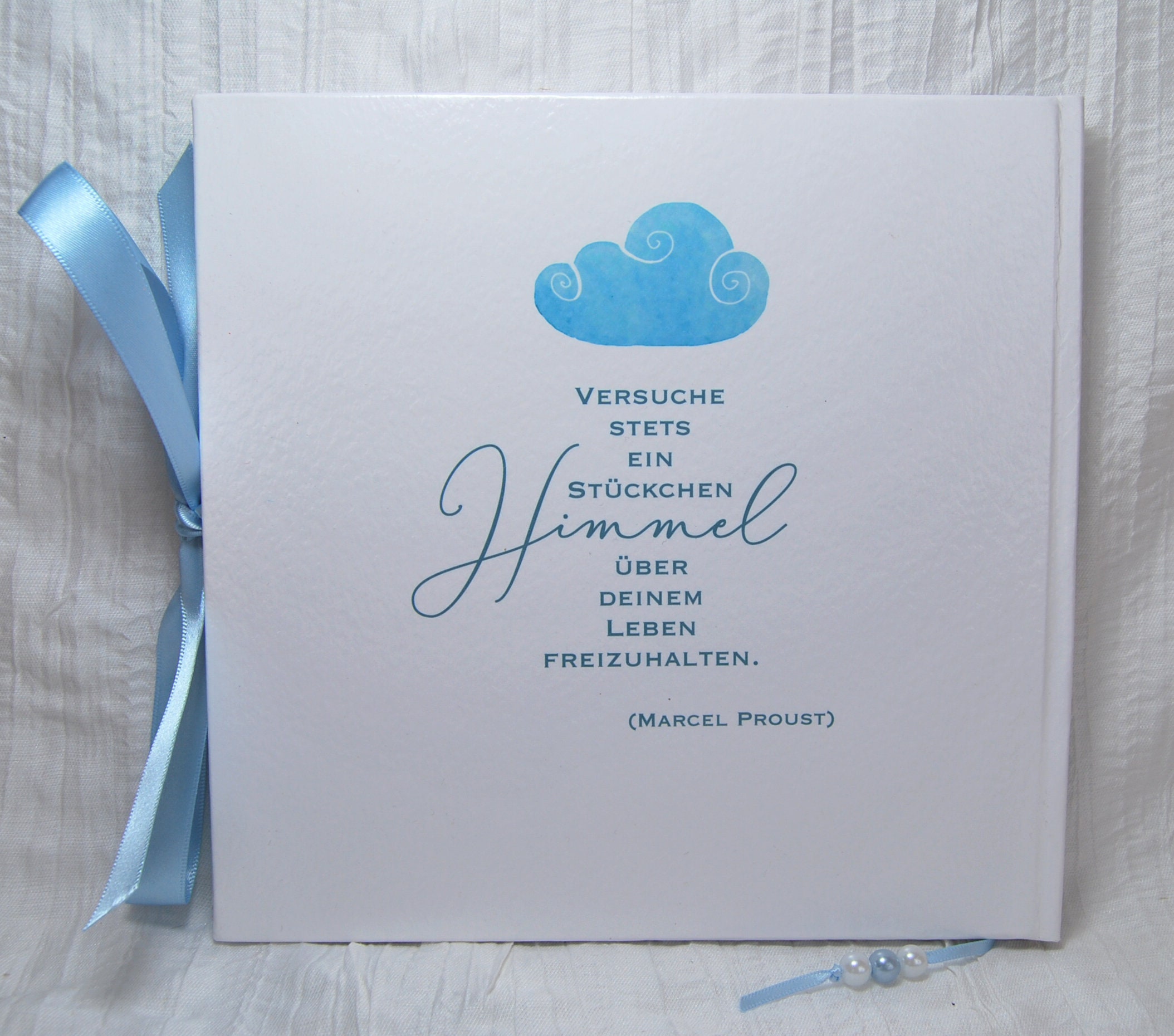 Gästebuch zur Taufe mit Namen personalisiert Jungen Etsy