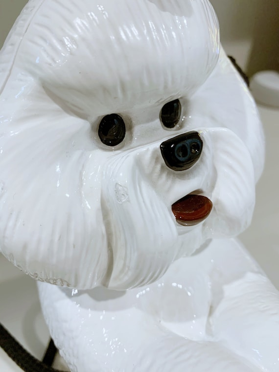 Timmy Woods of Beverly Hills Bichon Frise Purse - image 7