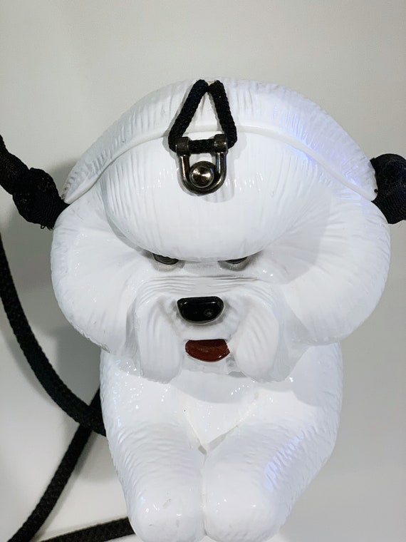 Timmy Woods of Beverly Hills Bichon Frise Purse - image 4