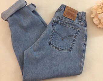 vintage high rise levis