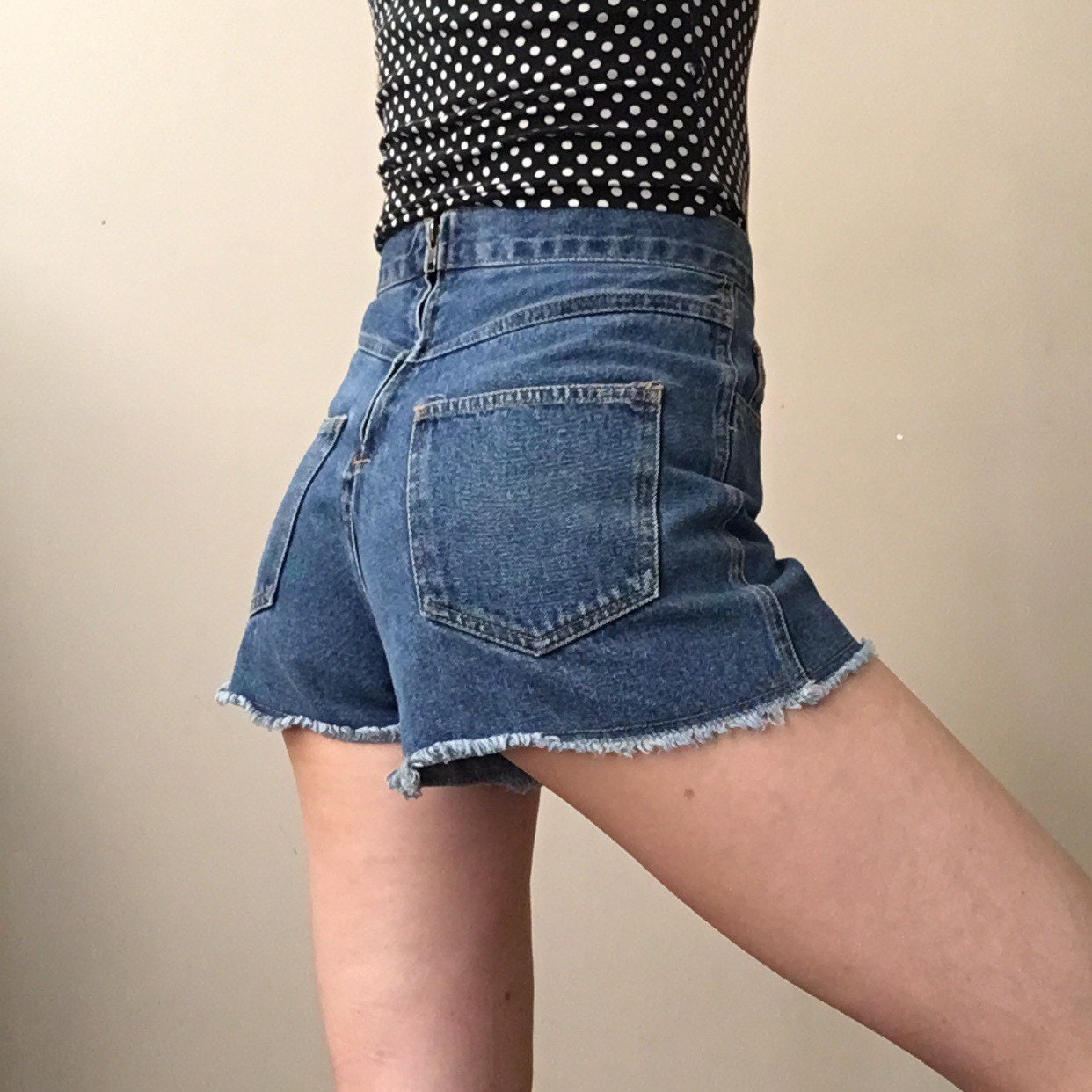 Vintage High Waisted Mom Shorts Size 28 