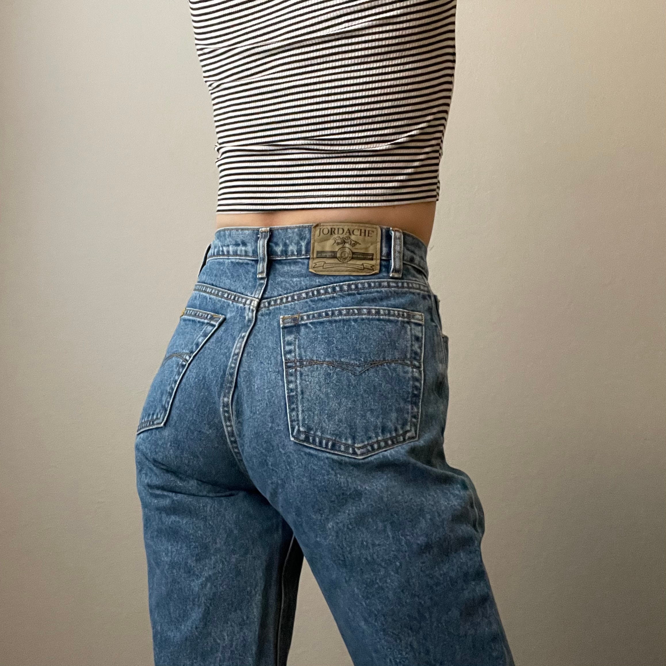 Vintage High Waisted Mom Jeans by 