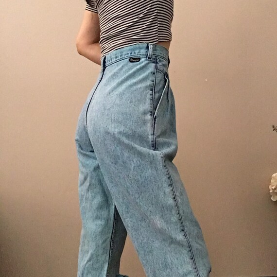 Vintage Wrangler Ultra Waist Mom Jeans 28 Etsy