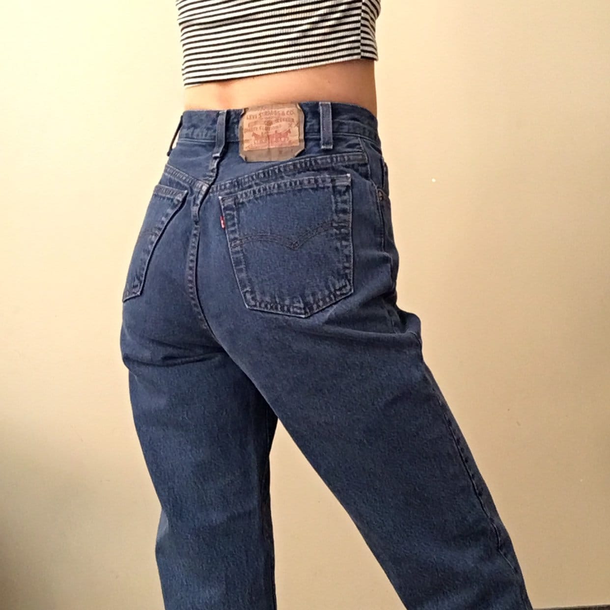 Vintage Levi's 501 High Waisted Mom Jeans Made in USA - Etsy