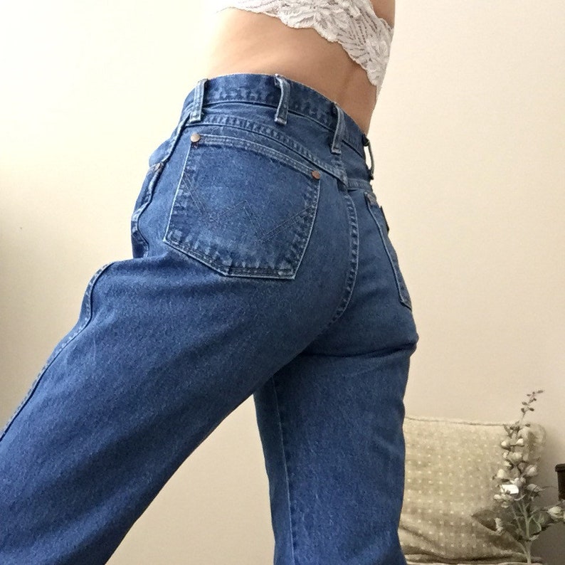 Vintage Wrangler High Waisted Jeans - Etsy