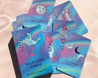 Self Care Card Deck - self love, wellness, mental health