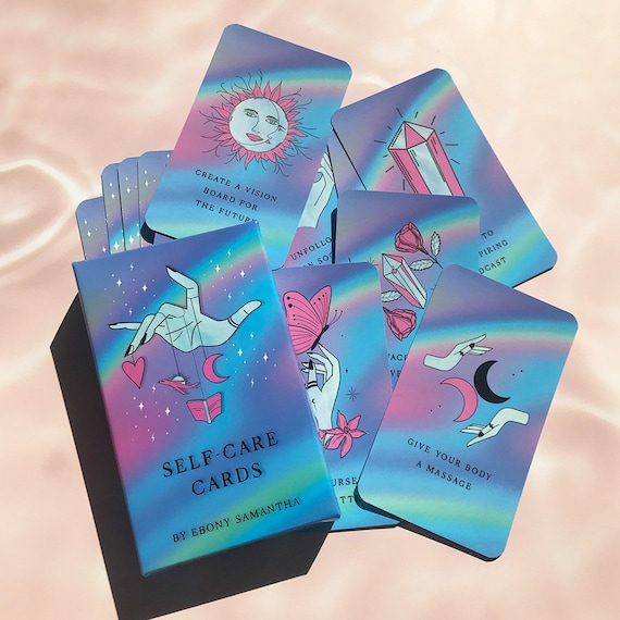Self Care Card Deck - self love, wellness, mental health