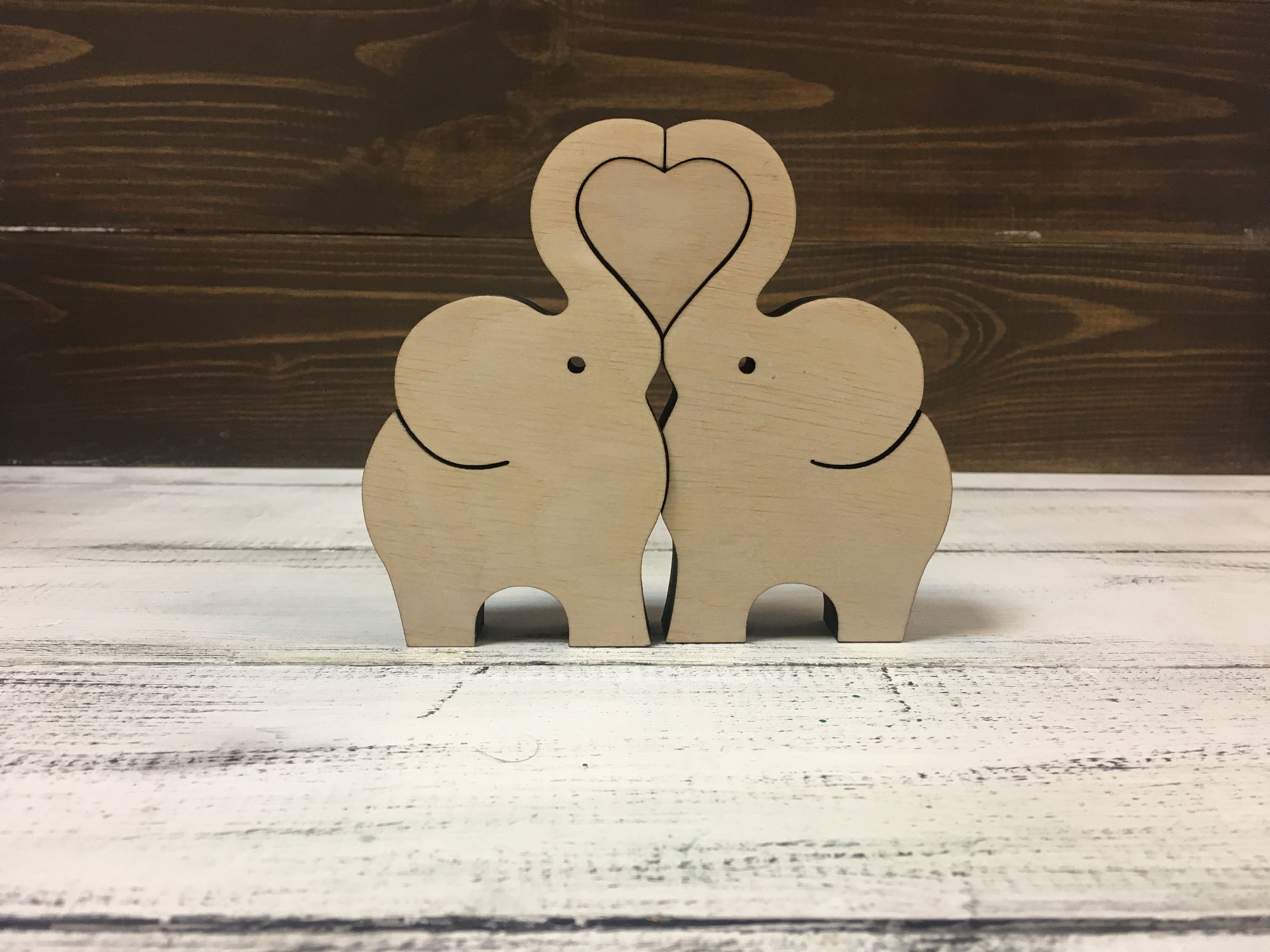 Home Decor Elephants Lover Elephants Gift Decor Elephants Wood Home ...