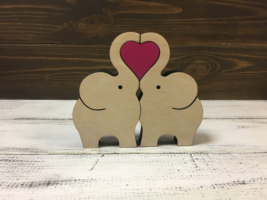 Home Decor Elephants Lover Elephants Gift Decor Elephants Wood Home ...