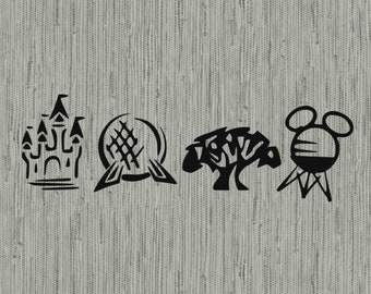 Free Free 244 Disney Four Parks Svg SVG PNG EPS DXF File