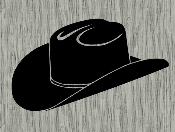 Cowboy Hat Svg Cowboy Hat Clipart Cowboy Svg Cut Files For Etsy