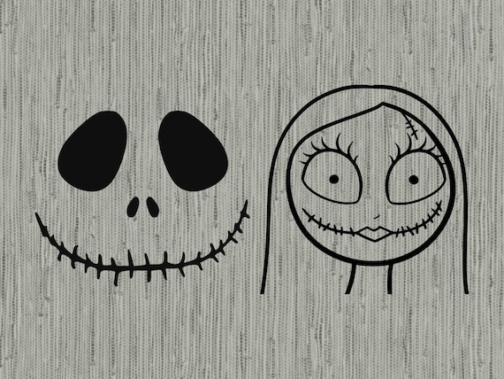 Download #etsy The nightmare before christmas svg, jack and sally ...