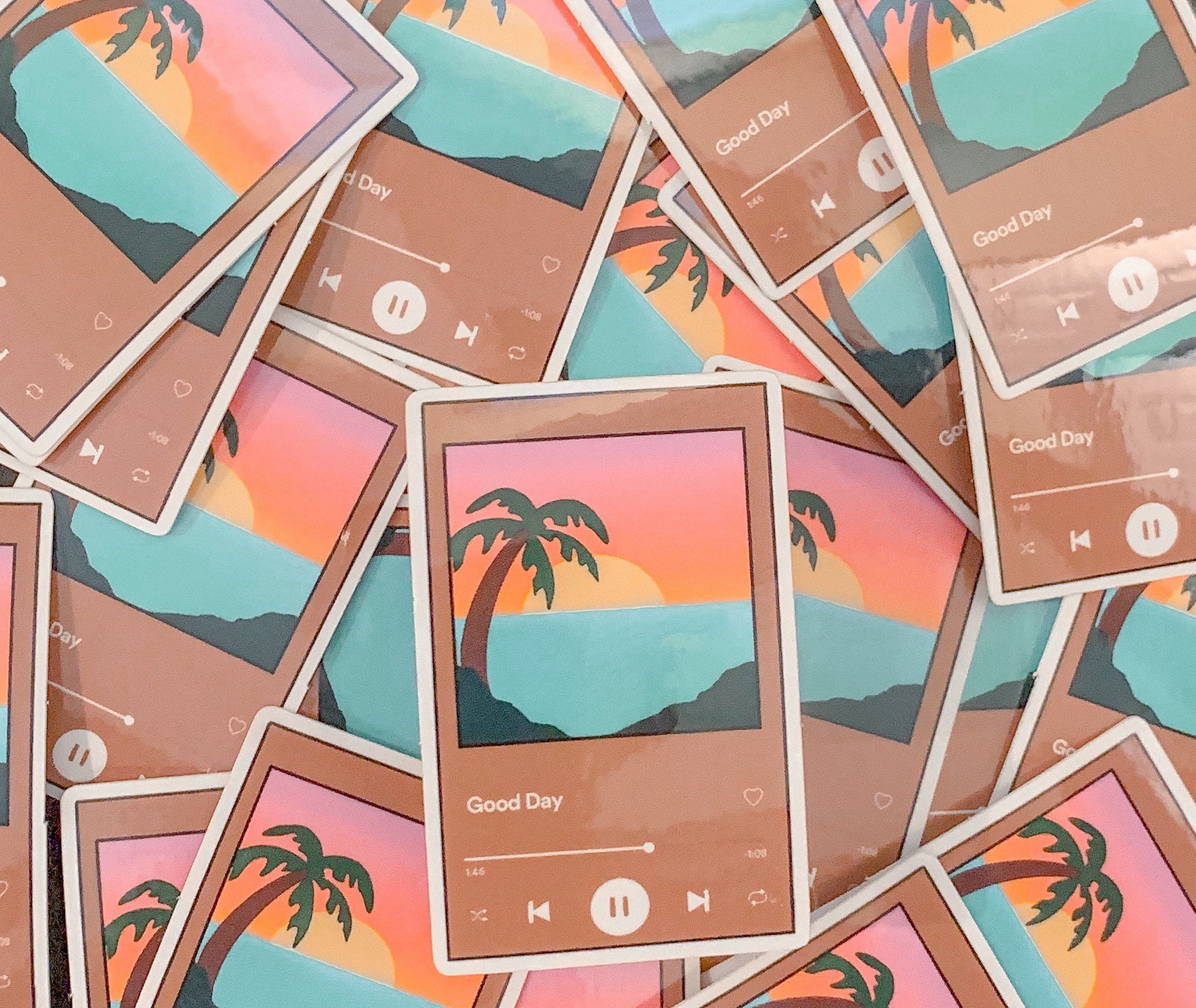 Spotify Playlist Sticker Etsy