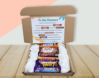 Husband Gift Personalised Husband Gift Husband Chocolate Gift husband gift forwife husband-gifted Husband gift-for Husband husband-gifte him