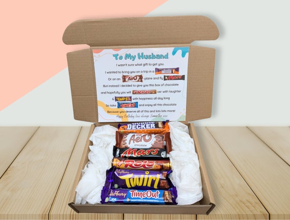 Husband Gift Personalised Husband Gift Husband Chocolate Gift husband gift forwife husband-gifted Husband gift-for Husband husband-gifte him