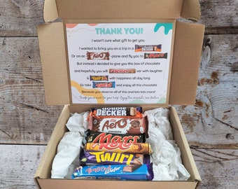Thank You Gift, Personalised Thank You Gift - Thank You Chocolate Gift Box | Thank You Gifts | Thank You Gift Ideas, Thank You Present