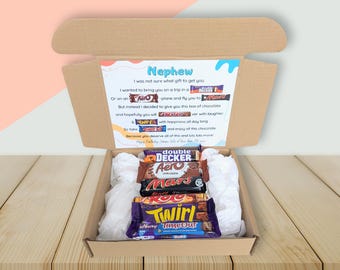 Personalised Nephew Gift Box Nephew Personal Gift Nephew Gift Aunties Nephew Gift Custom Nephew Gift Gift-for Nephew From Auntie to Nephew