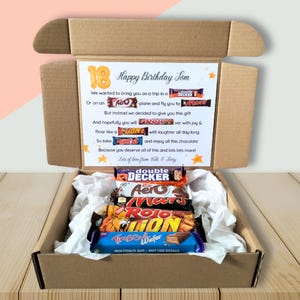 18th Birthday Gift Sweets 18thbirthday Gift 18th Birthday Sweets 18th Birthday Gifts 18thbirthday Men 18th birthday hamper 18th Birthday Boy