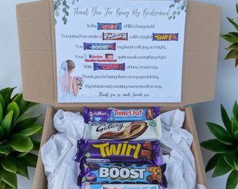 Thank You Bridesmaid Gift Idea for Bridesmaid Thank You For Being My Bridesmaid Gift From Bride Thank Bridesmaid Bridal Party Thank You Gift