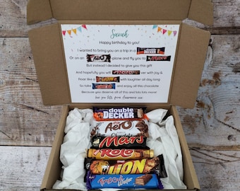Birthday Gift, Birthday Chocolate Gift Box | Birthday Gifts | Birthday Gift Ideas, Poem Gifts, Happy Birthday Chocolate
