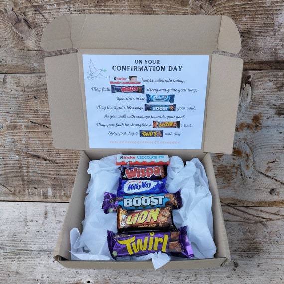 Confirmation Chocolate Gift Box | Confirmation Gift Box | Confirmation  Chocolate Confirmation Gifts in Ireland Confirmation Gifts for Boys - Etsy