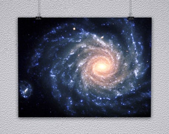 Spiral Galaxy NGC 1232 Poster