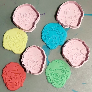 CUSTOM cookie / clay cutter and stamps - 3D printed