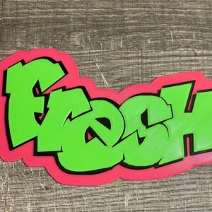 FRESH cool 90s 80s prince of bel-air - multi color 3D print