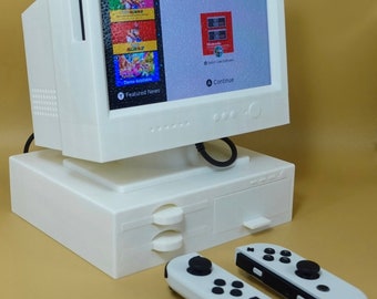 Switch holder - Retro PC look -3D printed