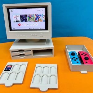 Switch holder - Retro PC look -3D printed