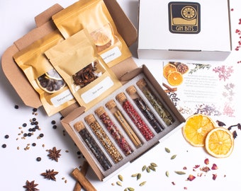 Gin Bits botanicals infusion gift box