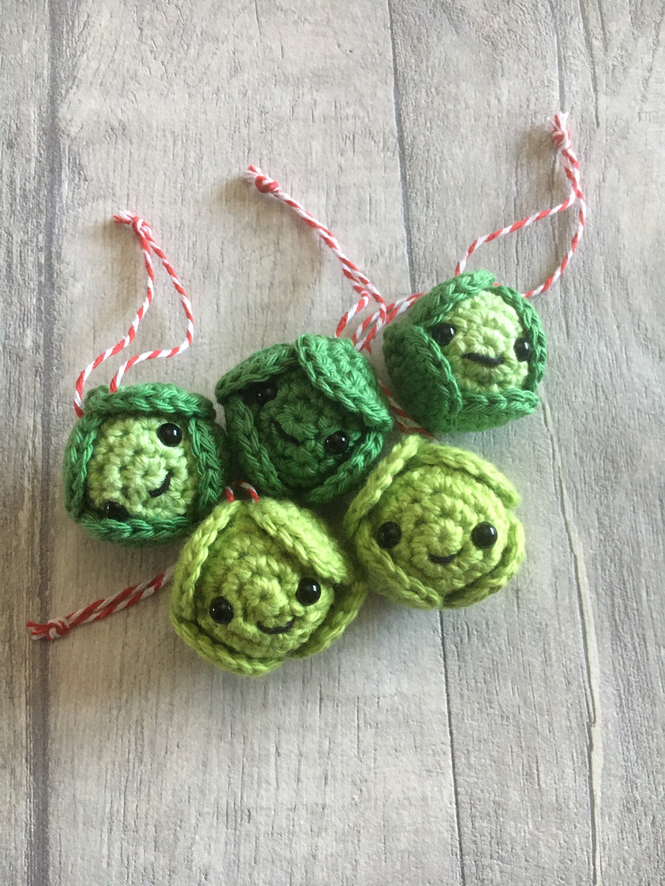 Crochet Pigs in Blankets Christmas Tree Decoration Ornament Etsy UK