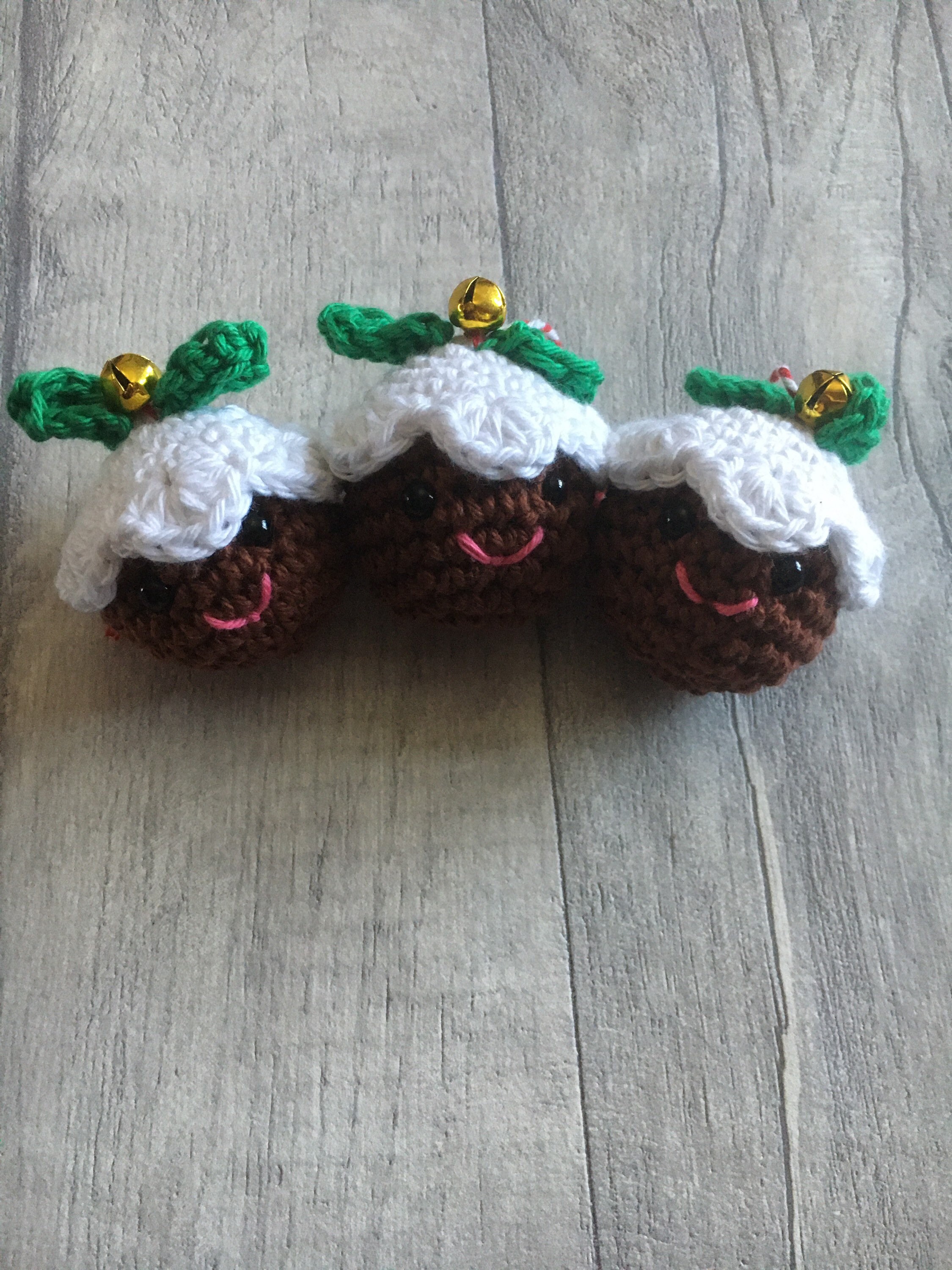 Crochet Pigs in Blankets Christmas Tree Decoration Ornament Etsy UK