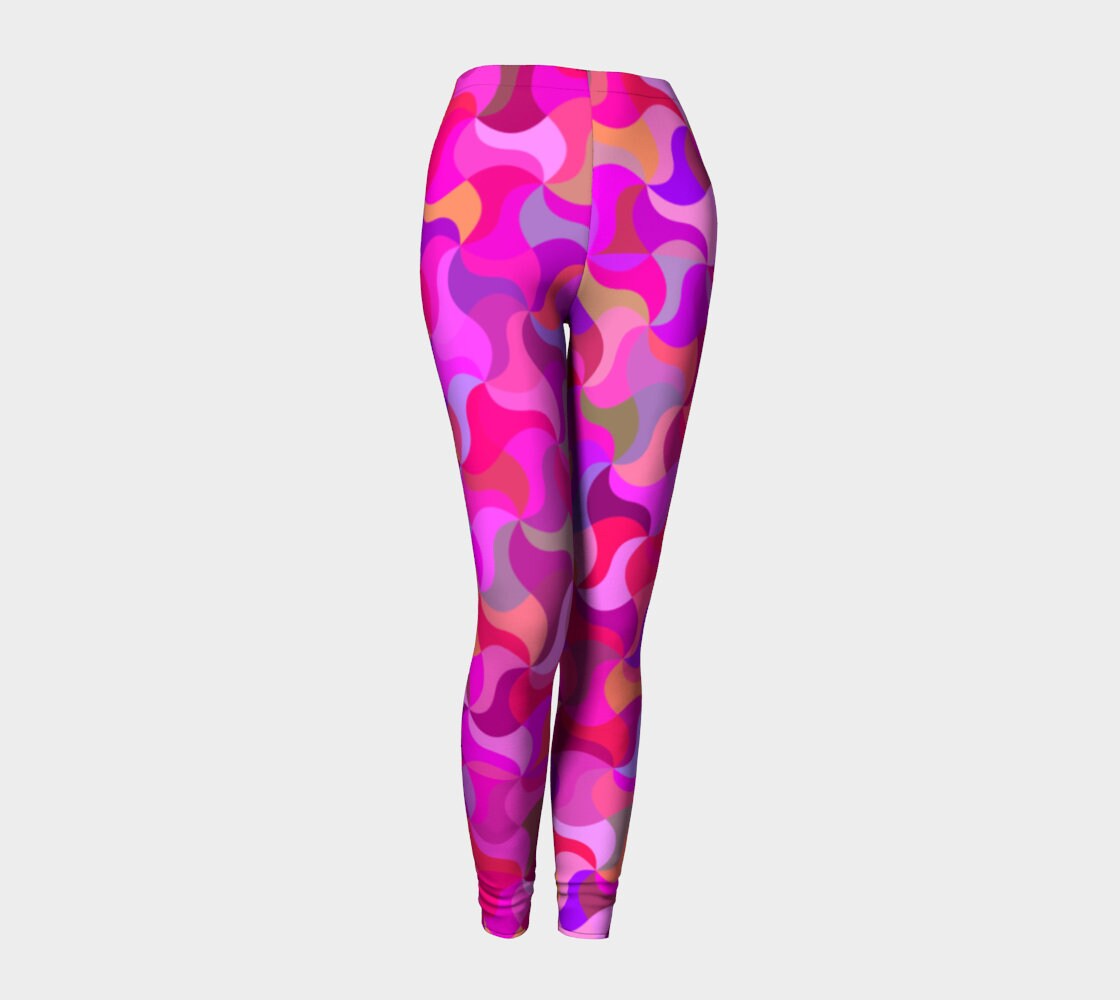 Jazzy Purple Pink Pattern Women's XS to 