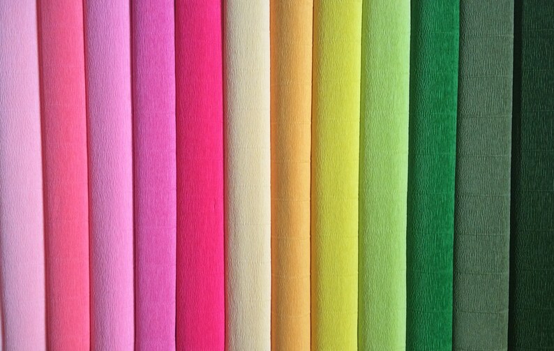 Italian Crepe Paper 180gr Cartotecnica Rossi Craft Paper Etsy