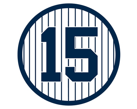 Thurman Munson Retired Number Sticker 