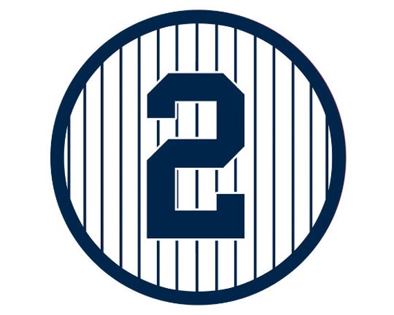 New York Yankees | 24 Retired Numbers | Zip File Digital Download PNGs