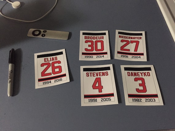 new jersey devils retired jerseys
