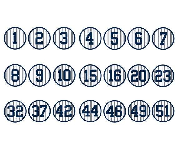 nyy retired numbers