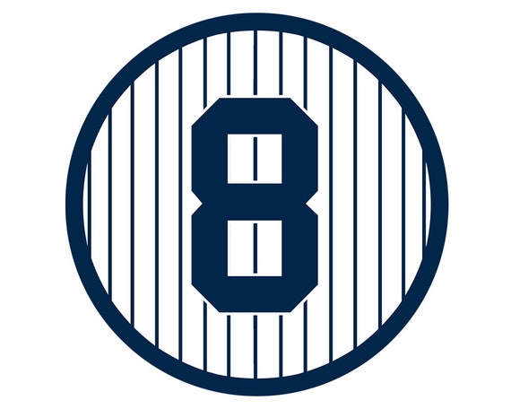 Yogi Berra Retired Number Sticker New 