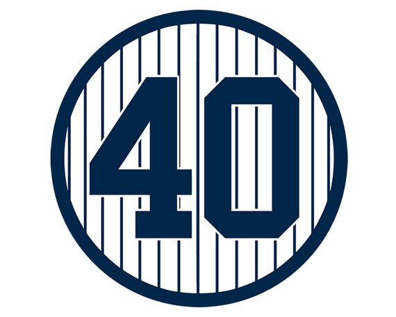 New York Yankees 40 Geburtstag Rentner Zahl Digitaler Etsy