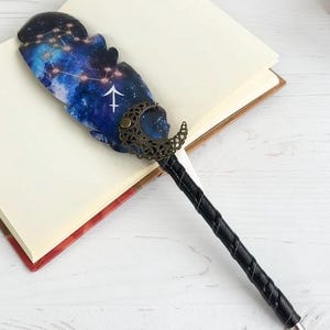 Verzierter Füllfederhalter, Geburtstagsfrauen Sternzeichen Geschenk, Schütze Stift, personalisierter Stift mit Name, Astrologie Buchstift, Muttertag Frau Geschenk