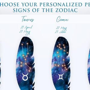 Bolígrafo azul único, bolígrafo con pluma brillante, bolígrafo de regalo de cumpleaños para nieta, pluma estilográfica personalizada mágica, bolígrafo de diario místico para mujer. imagen 12