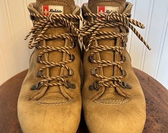 Vintage Vasque Hiking Boots Mens 7.5 Brown Leather  display picture 1
