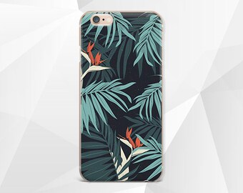 coque fleur tropical iphone 7