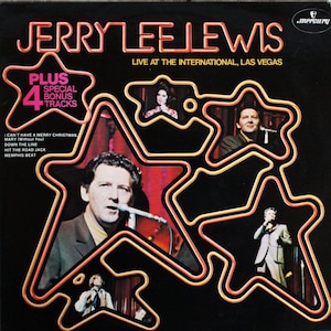 Jerry Lee Lewis, Live at the International, Last Vegas, Vinyl LP (1972)
