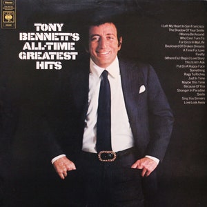 Les plus grands succès de tous les temps de Tony Bennett, Gatefold Double Vinyl LP (1972)