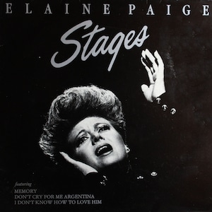 Elaine Paige, Stages, Vinyl LP (1983)